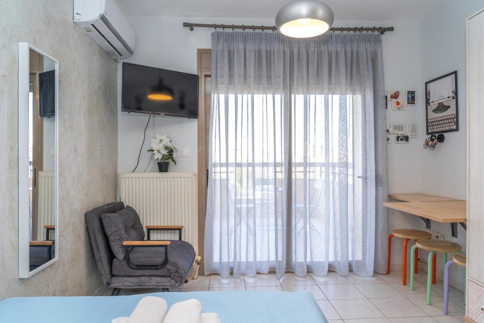 Kosmos Service Apartment Beautiful Studio 3 With Additional Cost Parking 테살로니키 외부 사진