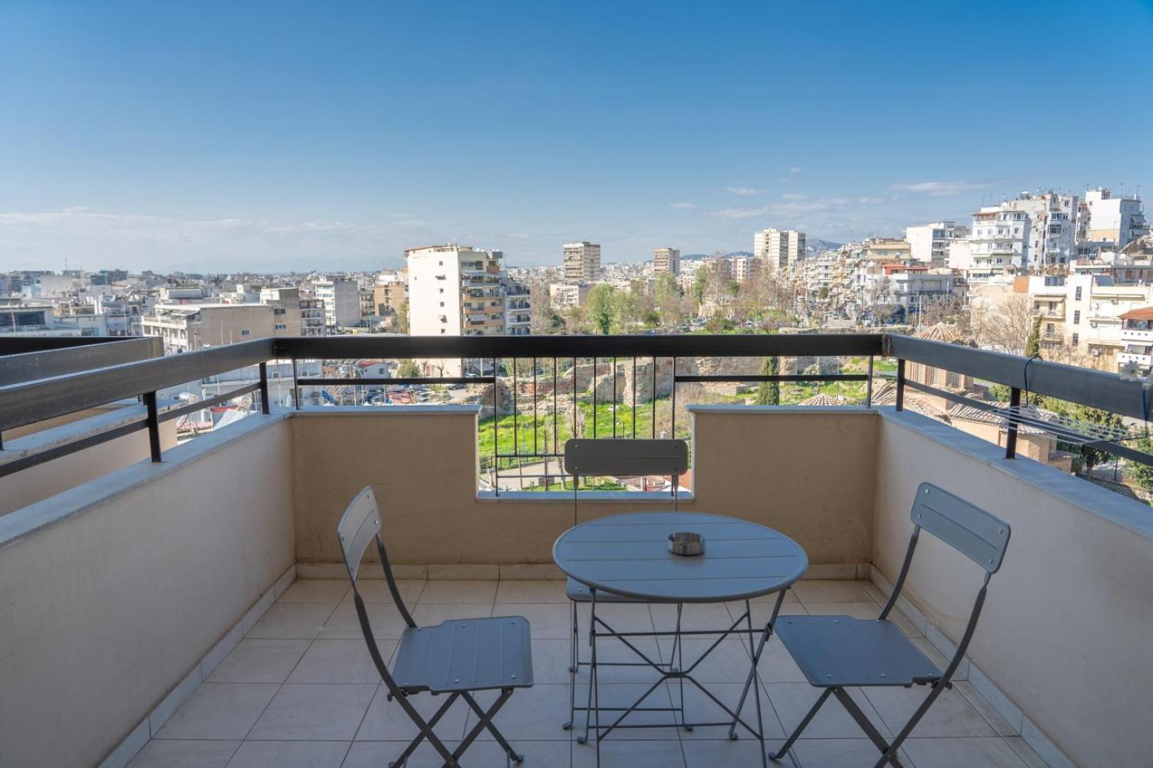 Kosmos Service Apartment Beautiful Studio 3 With Additional Cost Parking 테살로니키 외부 사진
