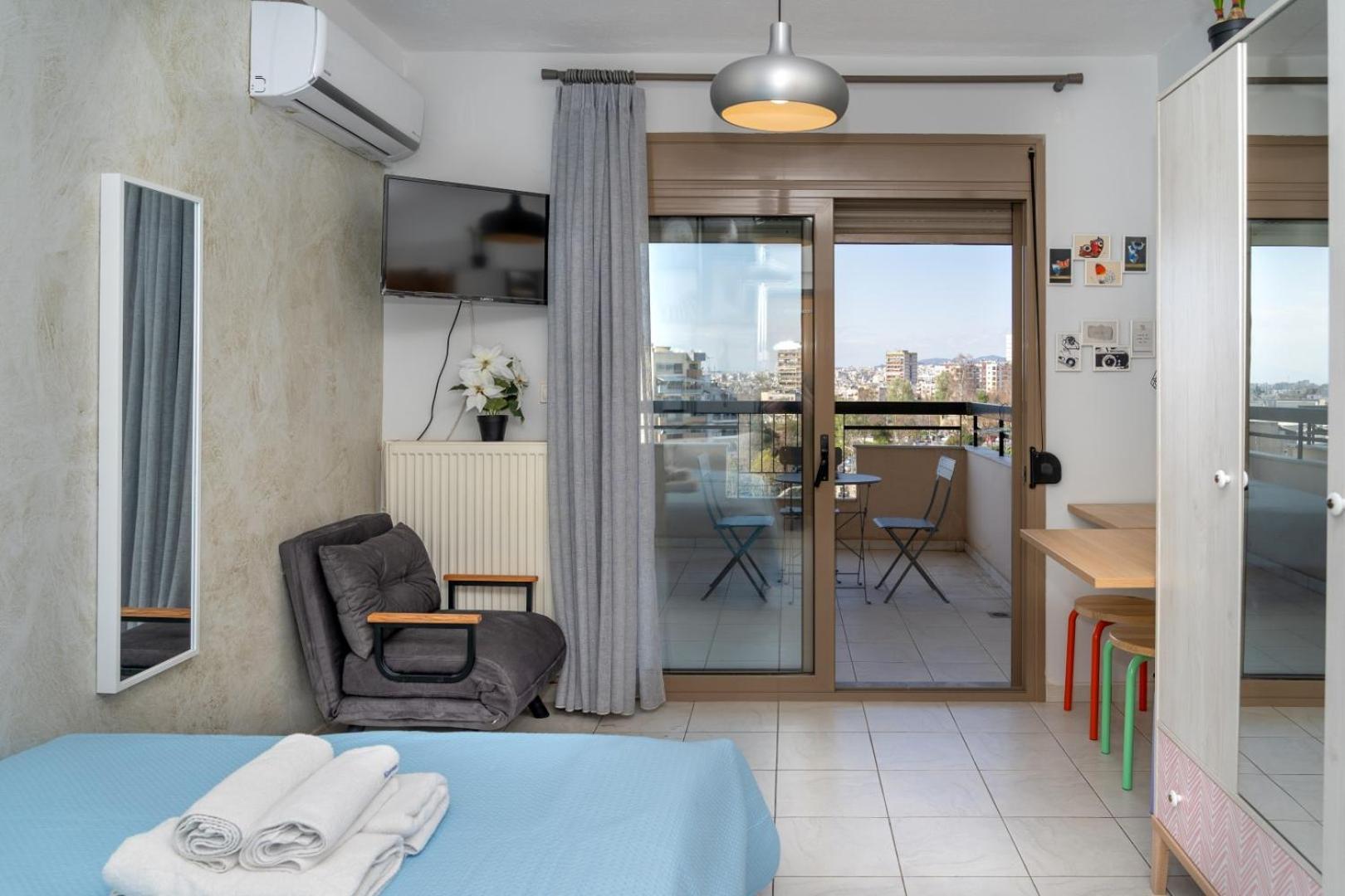 Kosmos Service Apartment Beautiful Studio 3 With Additional Cost Parking 테살로니키 외부 사진